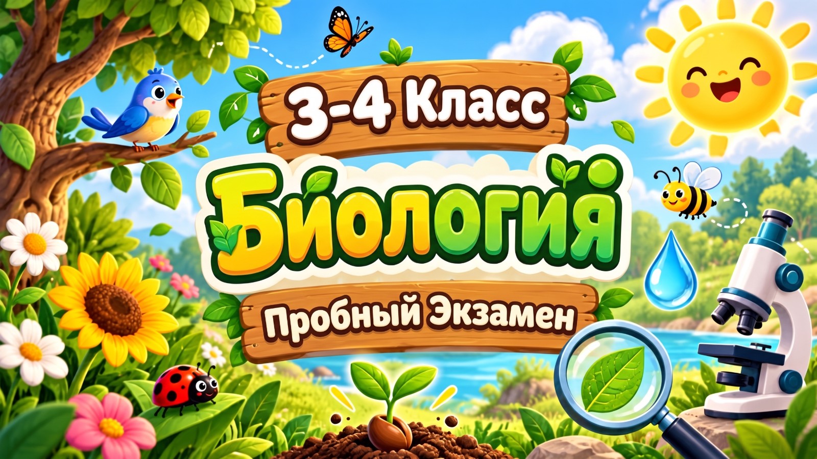 Категория 1 Пробный экзамен по биологии 1