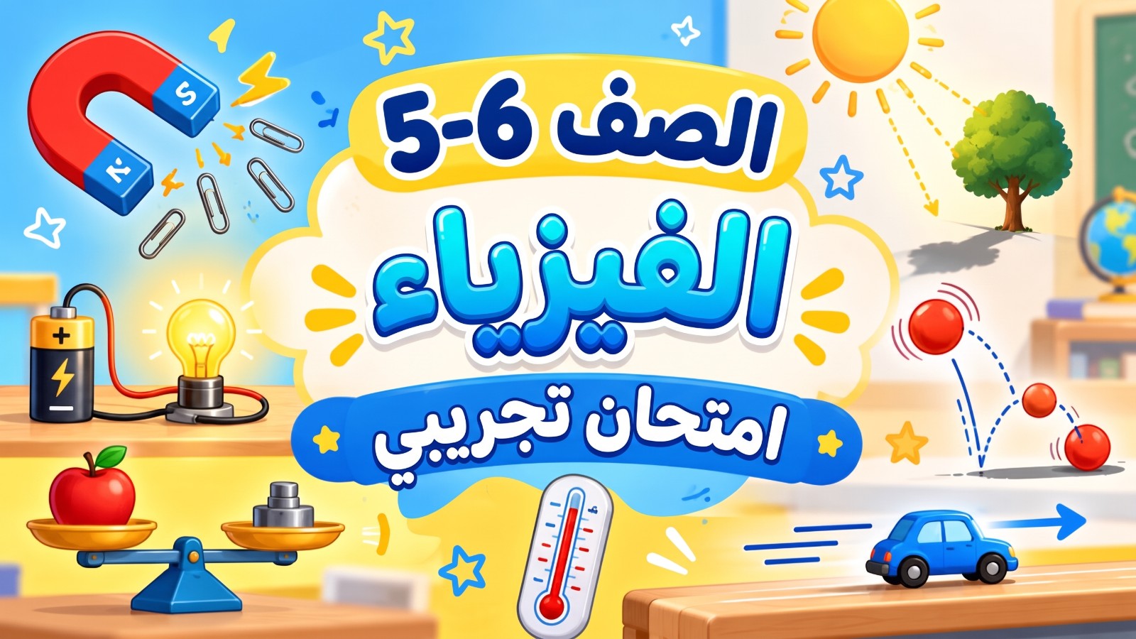 فئة 2 اختبار الفيزياء 1