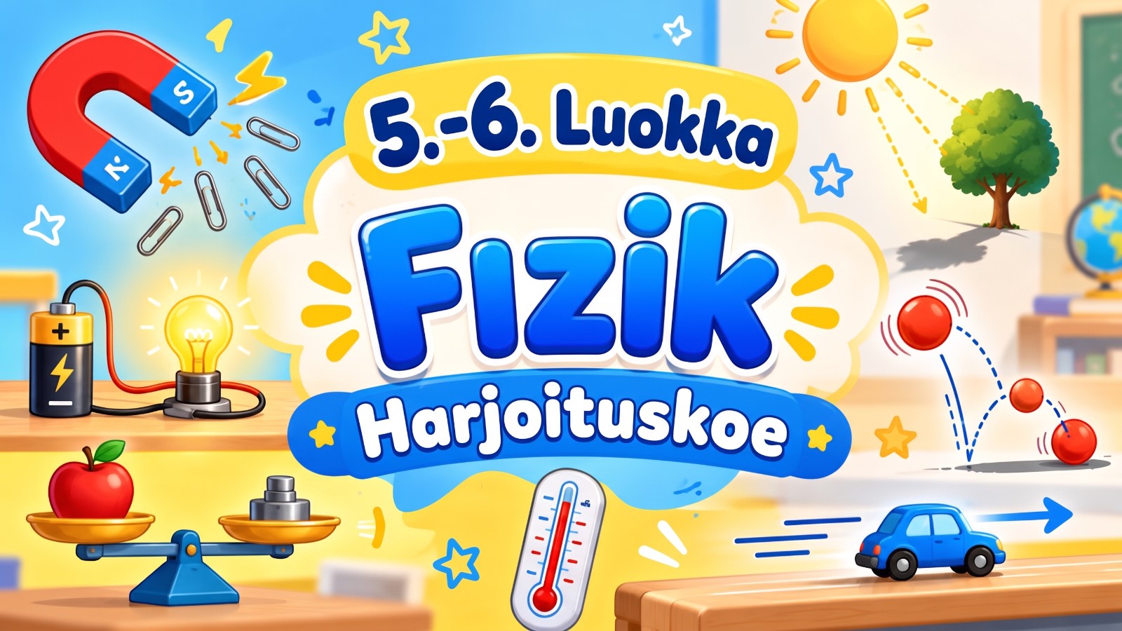Luokka 2 Fysiikka Harjoituskoe 1