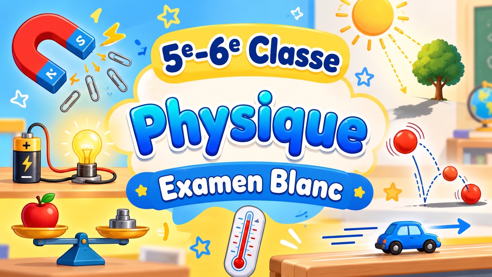 Catégorie 2 Physique Test Blanc 1