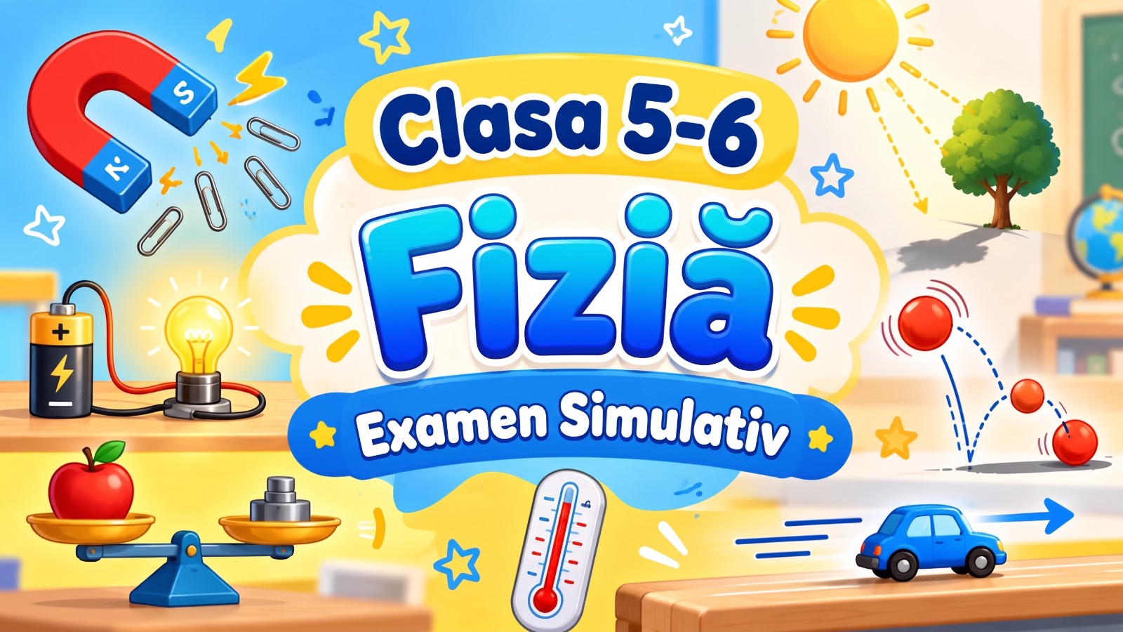 Categoria 2 Fizică Test Grilă 1