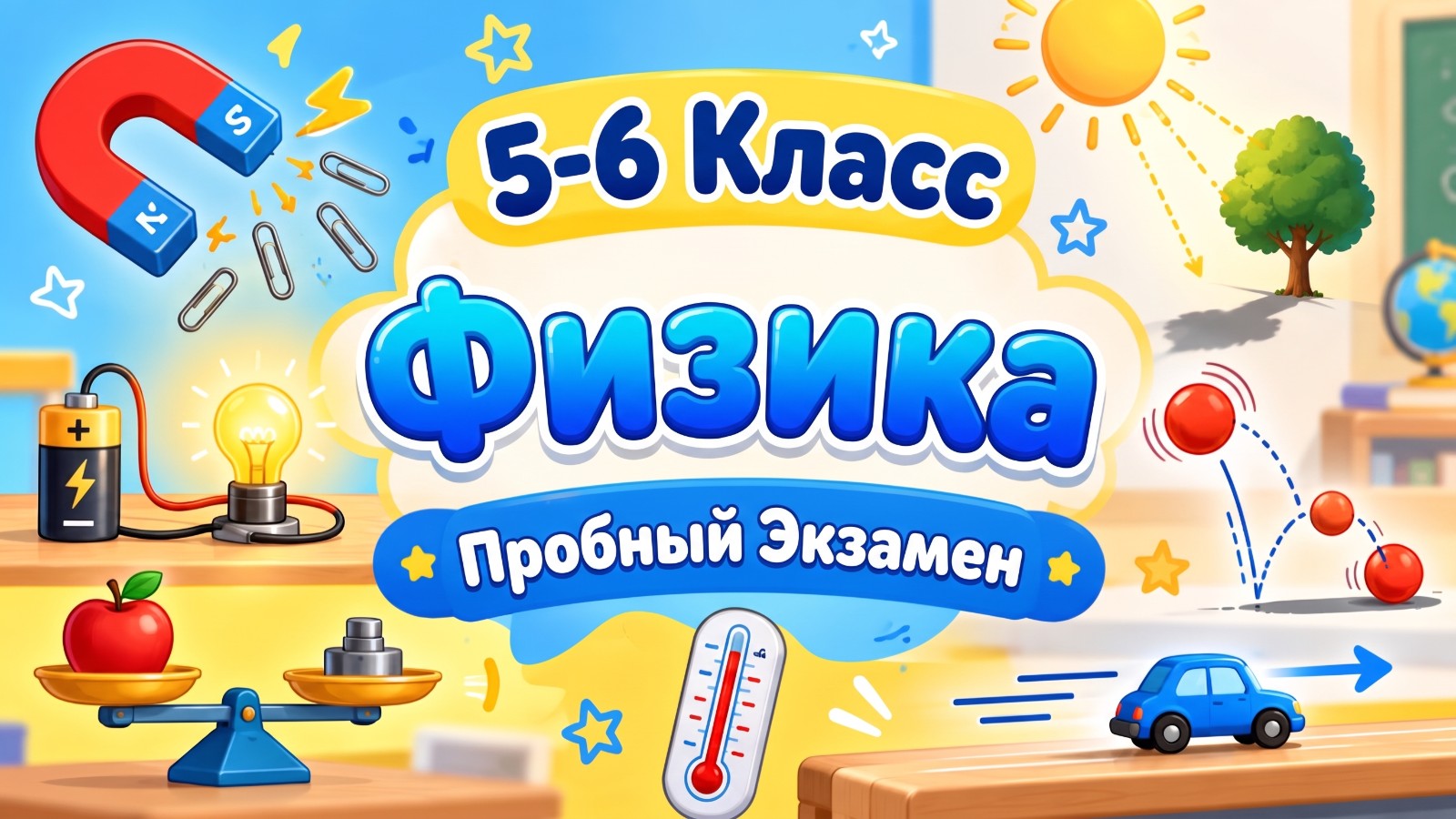 Категория 2 Физика Пробный тест 1