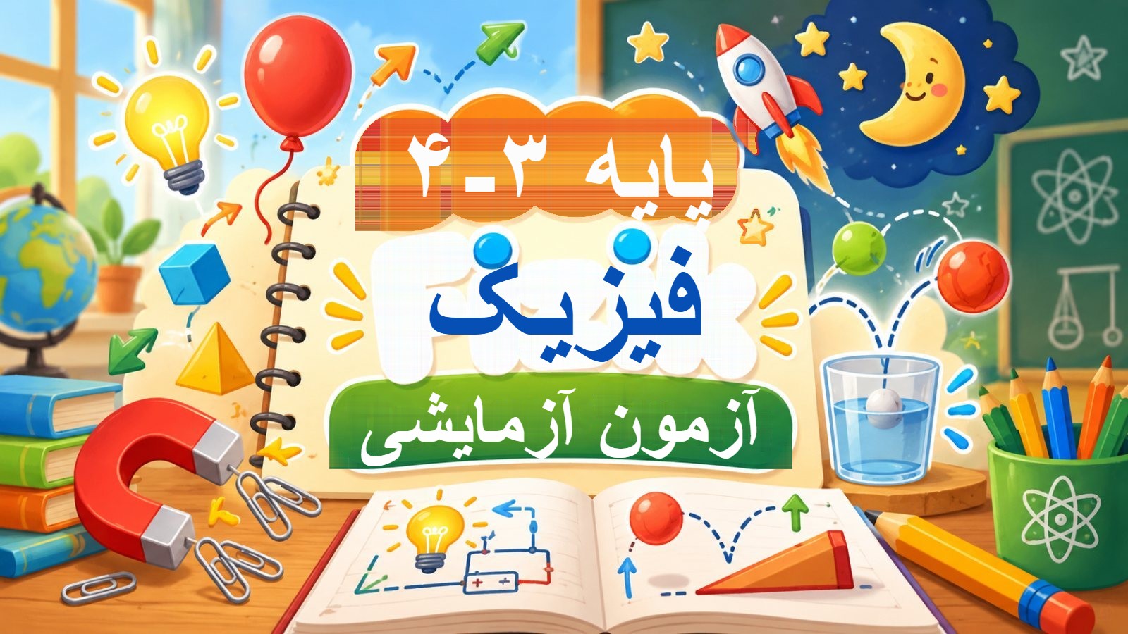 آزمون آزمایشی ۳