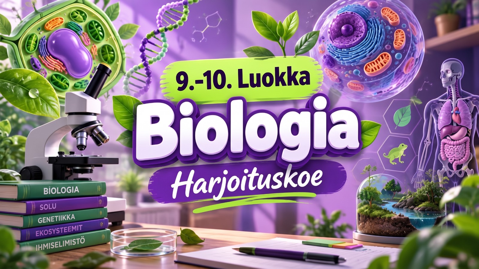 Kategoria 4 Biologia Harjoituskoe 1