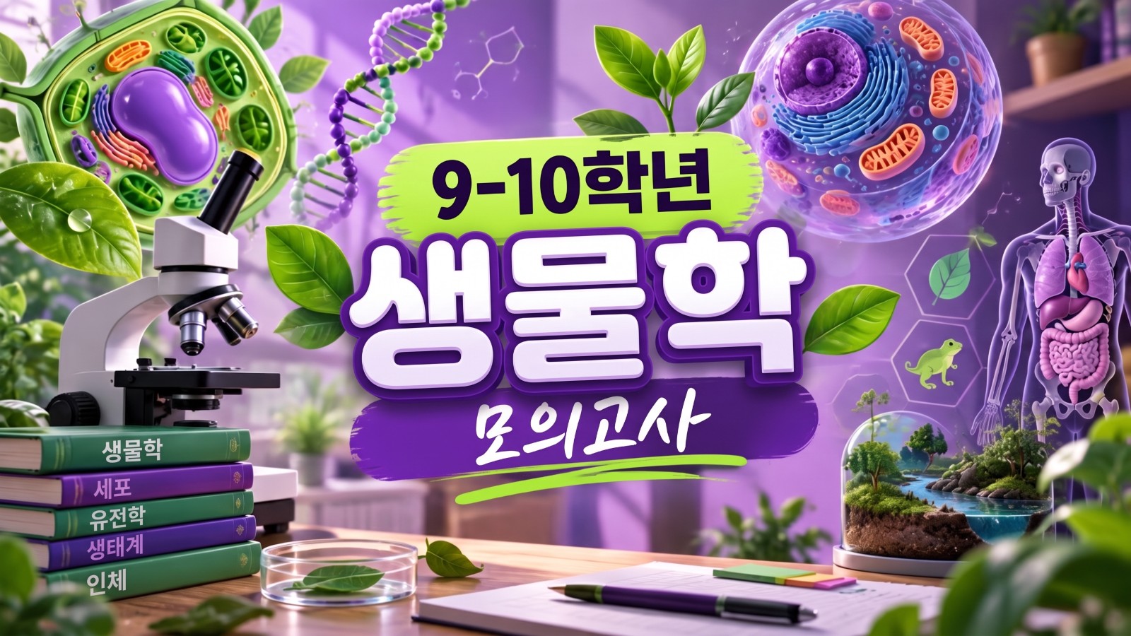 카테고리 4 생물학 모의고사 1