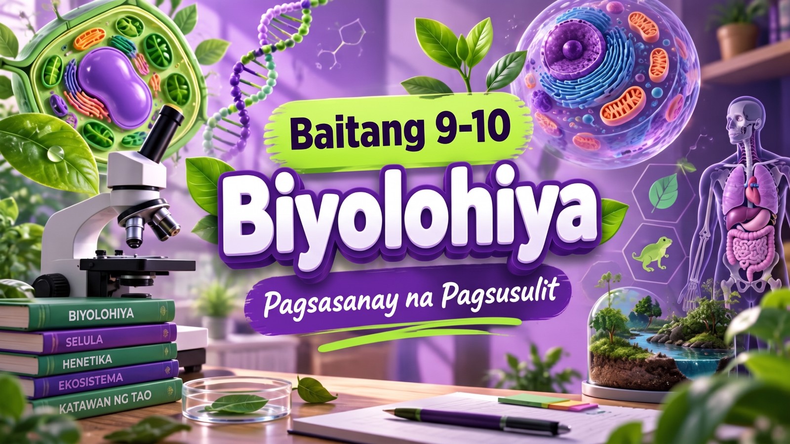 Kategorya 4 Biyolohiya Pagsasanay na Pagsusulit 1