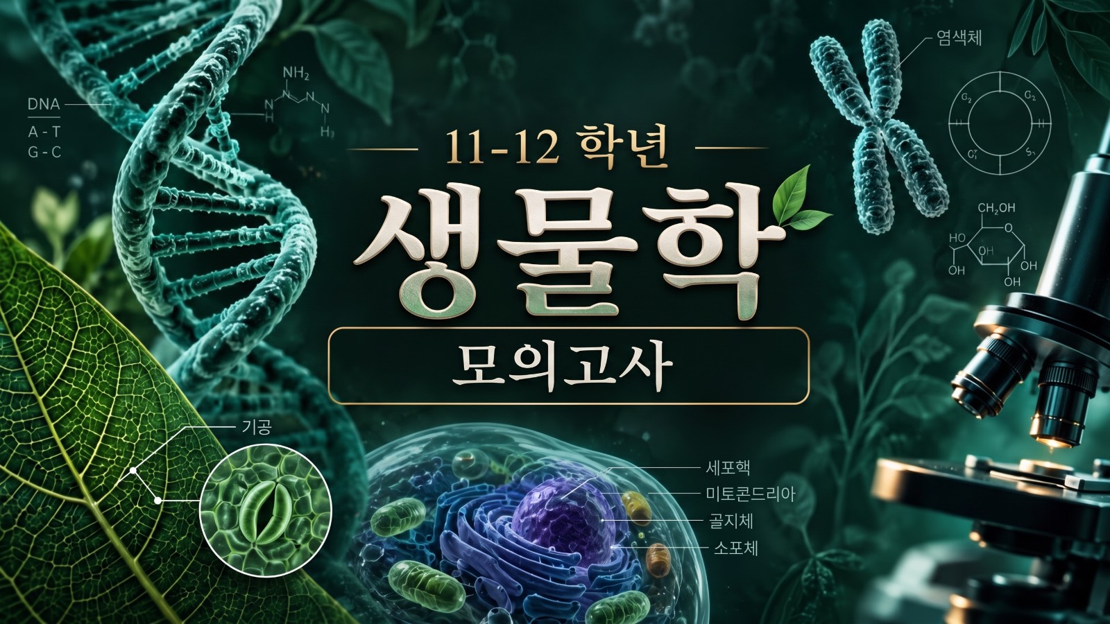 카테고리 5 생물학 모의고사 1