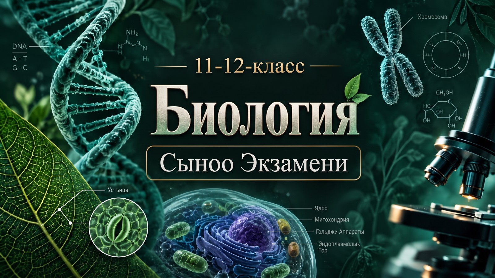 5-категория Биология Сыноо Экзамени 1