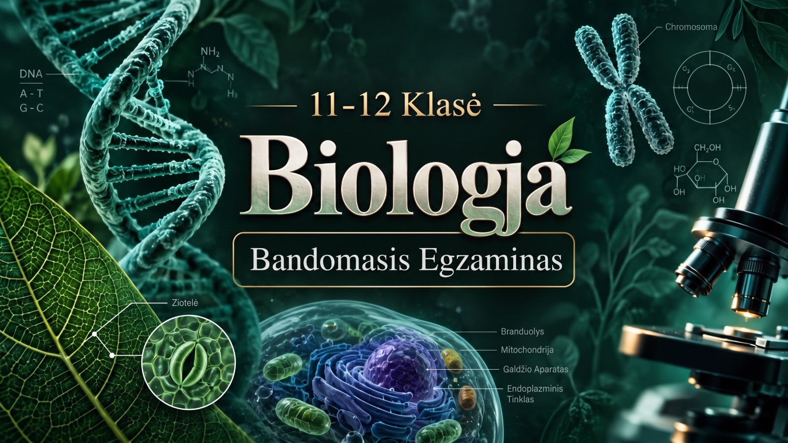 5 kategorija Biologijos bandomasis egzaminas 1