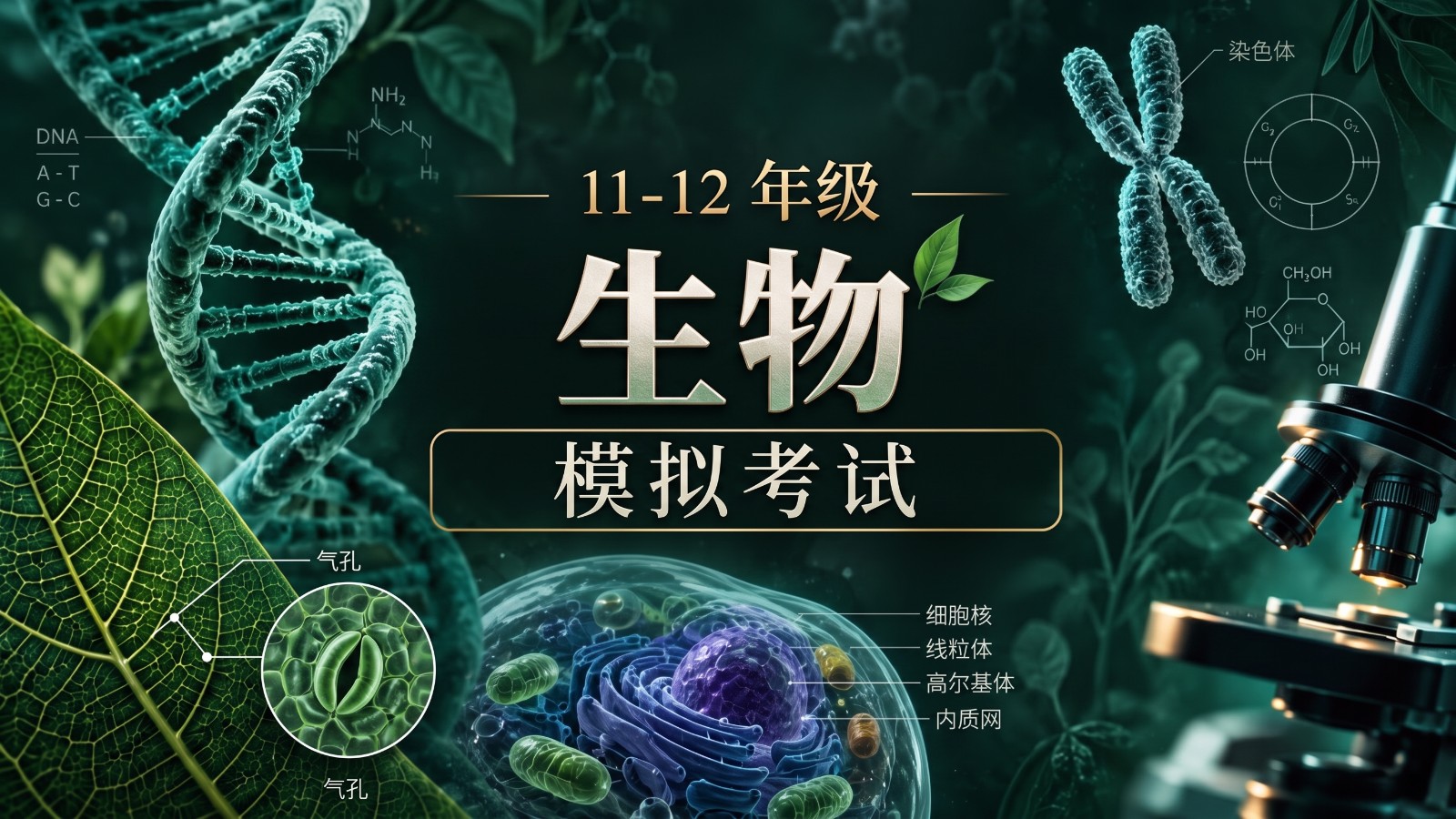 第5类 生物模拟考试 1