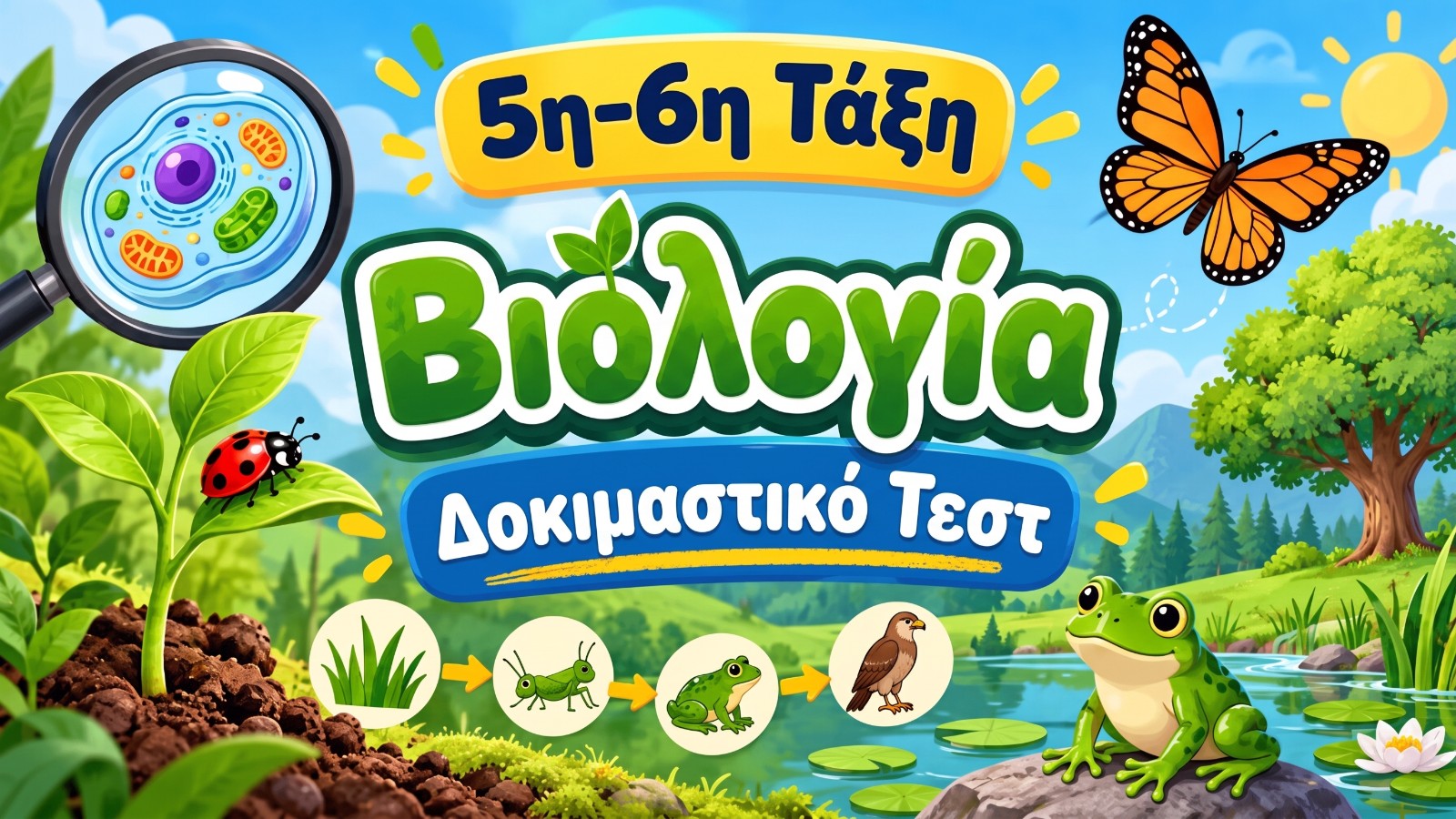 Κατηγορία 2 Βιολογία Δοκιμαστική Εξέταση 1