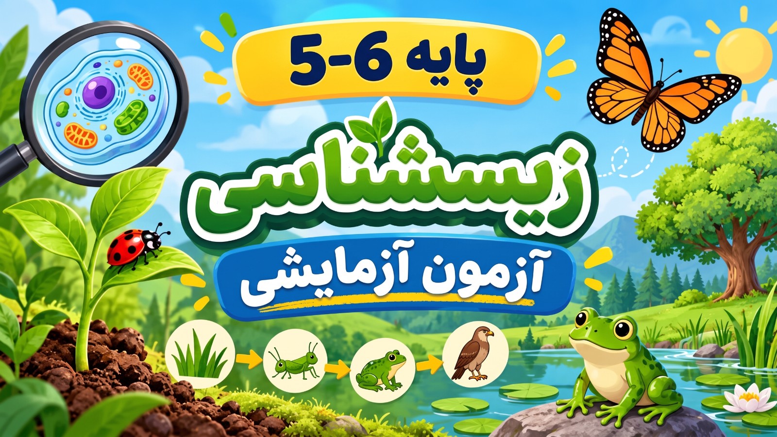 رده ۲ زیست‌شناسی آزمون آزمایشی ۱
