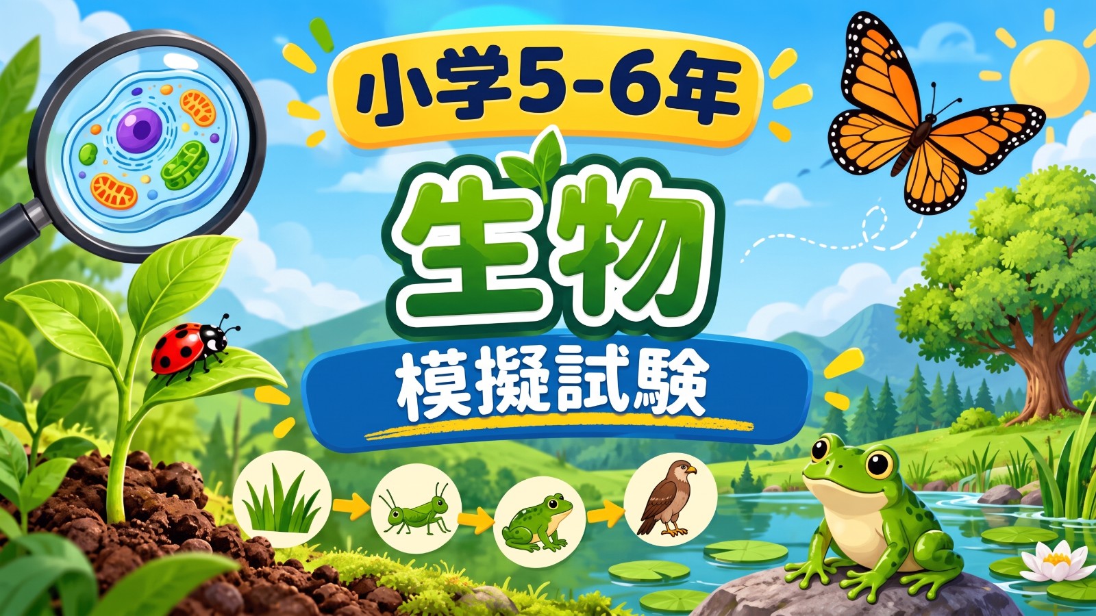 カテゴリー2 生物 模擬試験 1