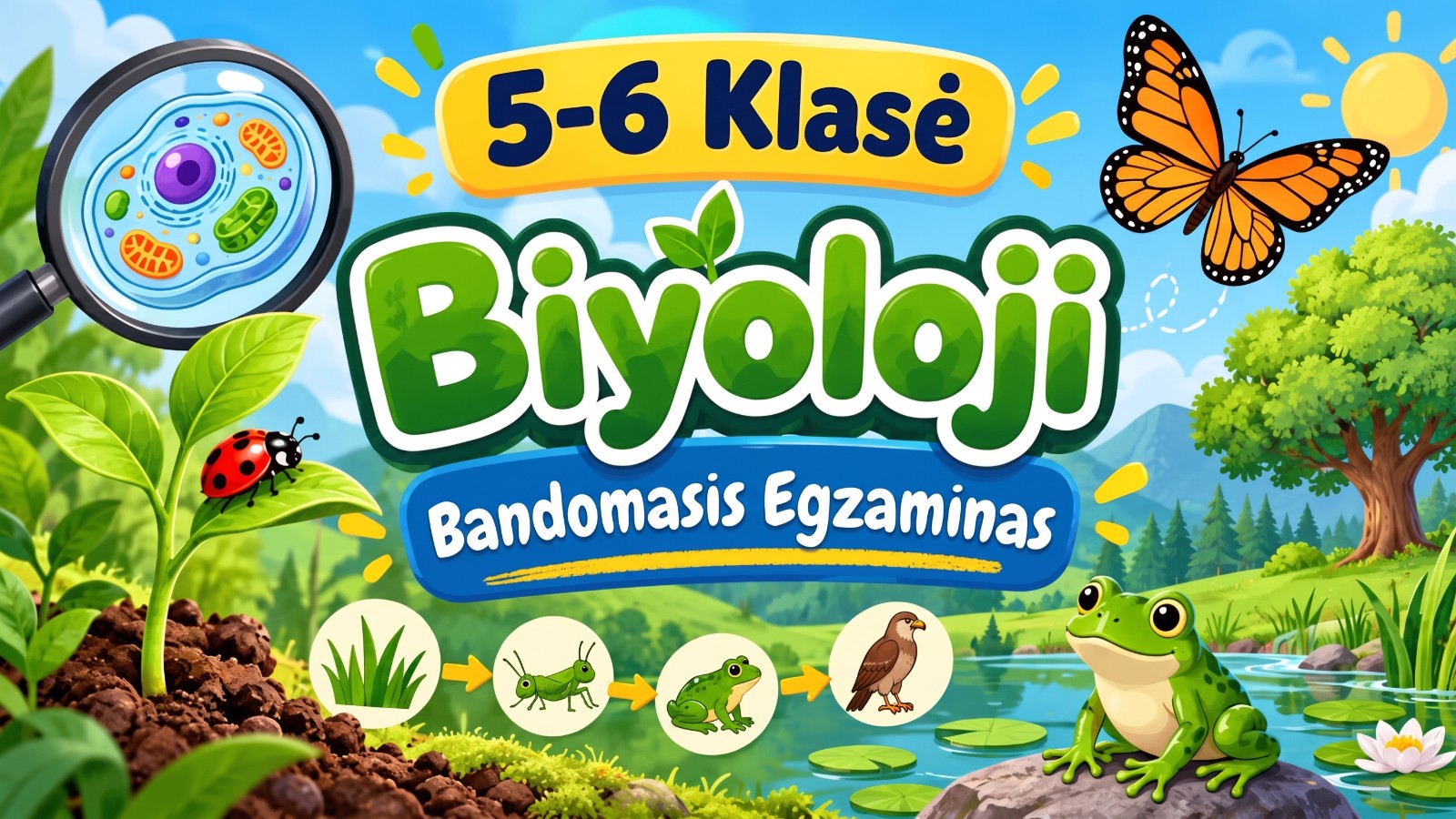 2 Kategorija Biologijos Bandomasis Egzaminas 1